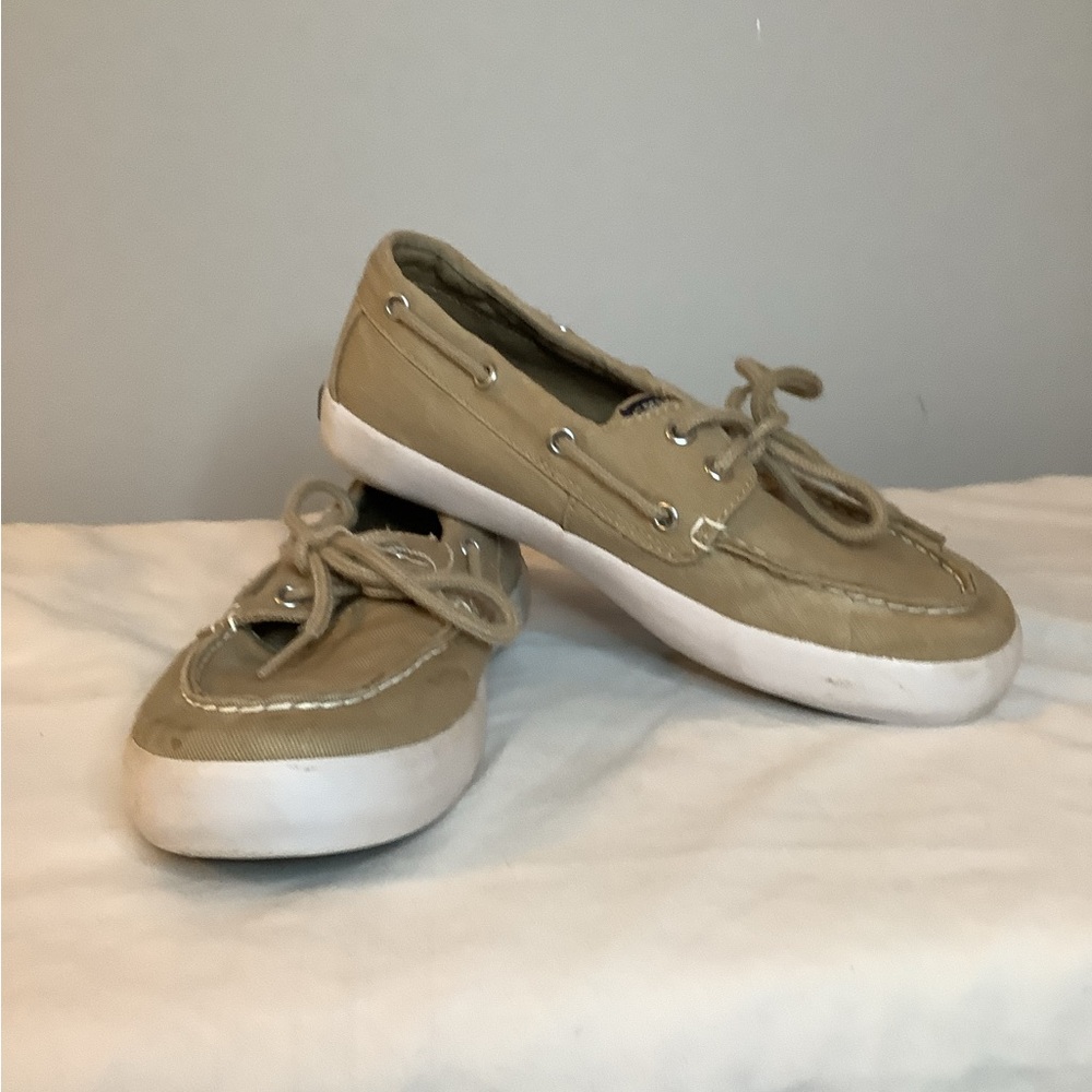 Boys Sperry Twill Topsiders